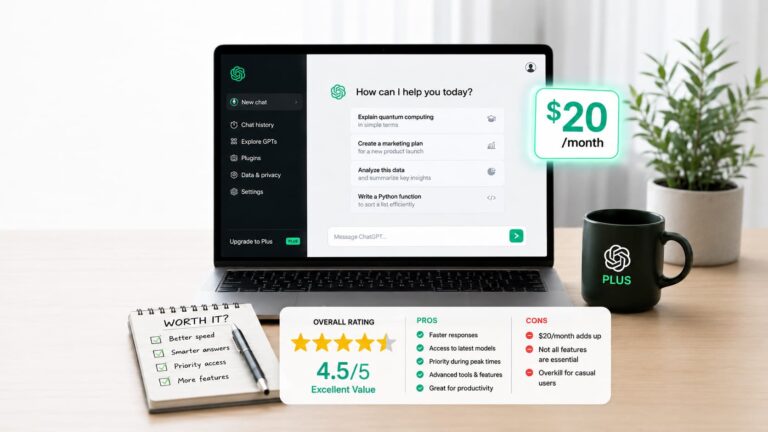 ChatGpt plus Review